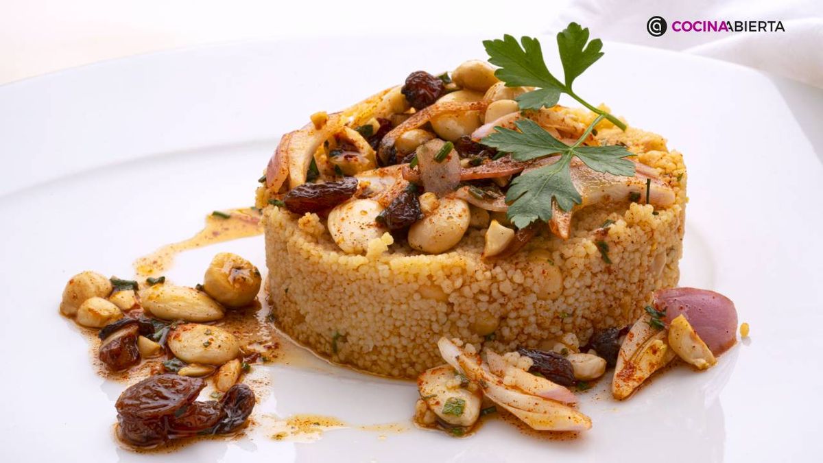 ensalada cuscus garbanzos