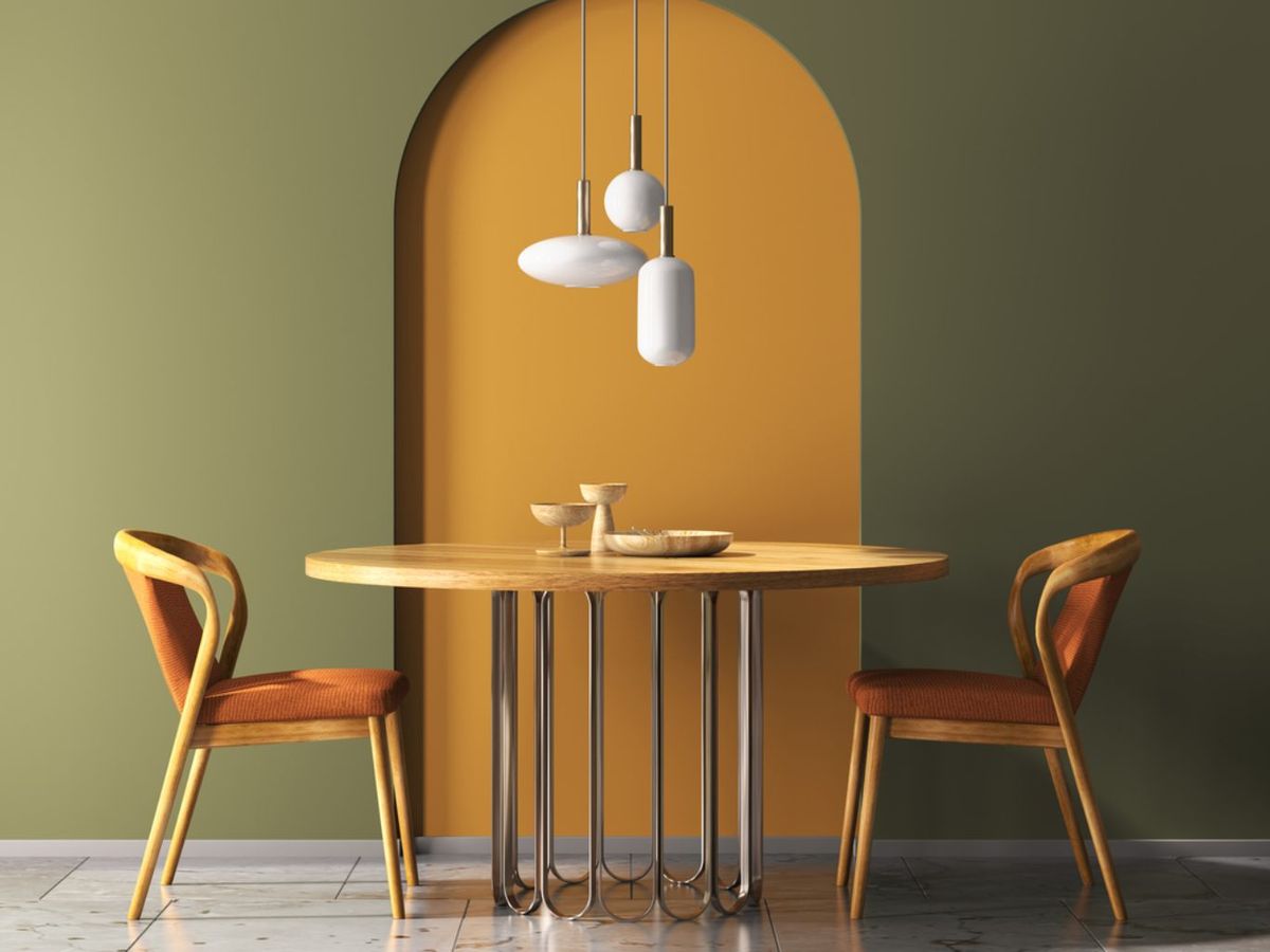 Resaltar una sección de la pared con pintura