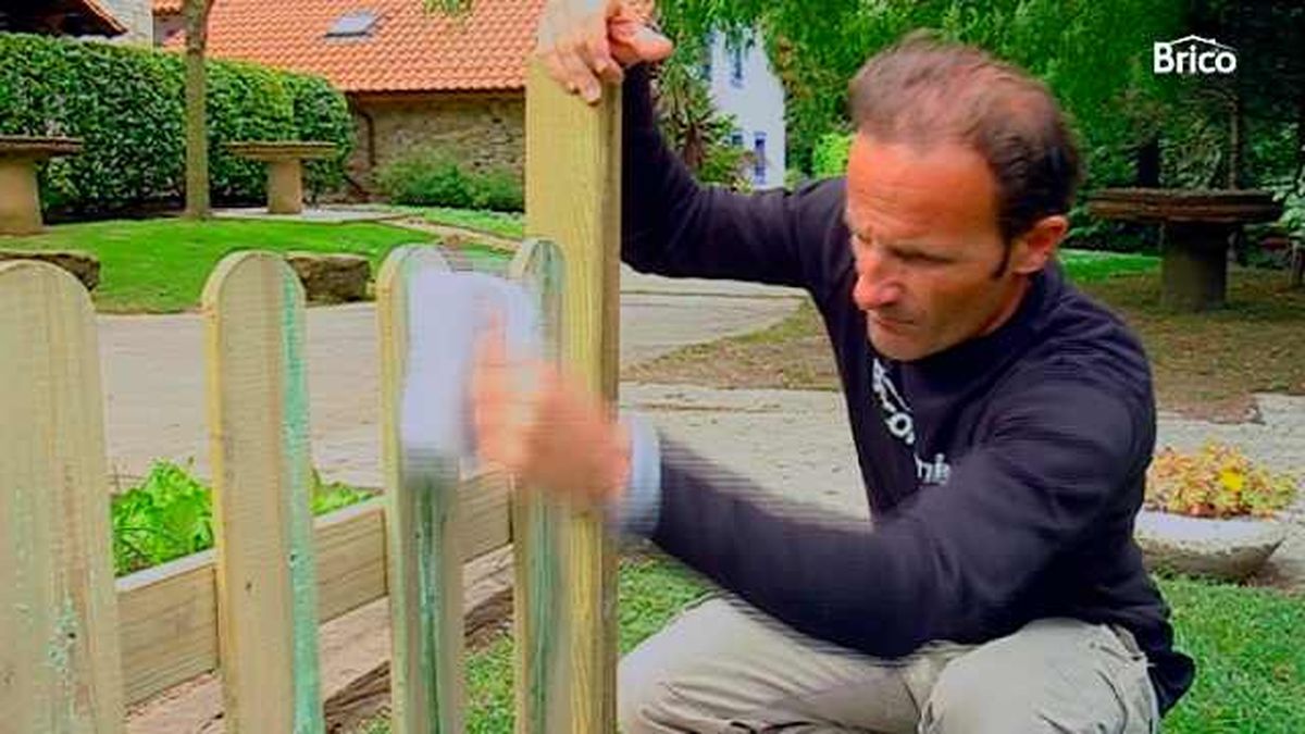 Bricomania 752 valla jardin sin agujeros paso 11