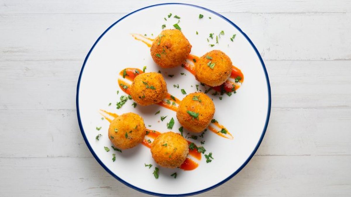 croquetas queso azul nueces cenas de fin de ano