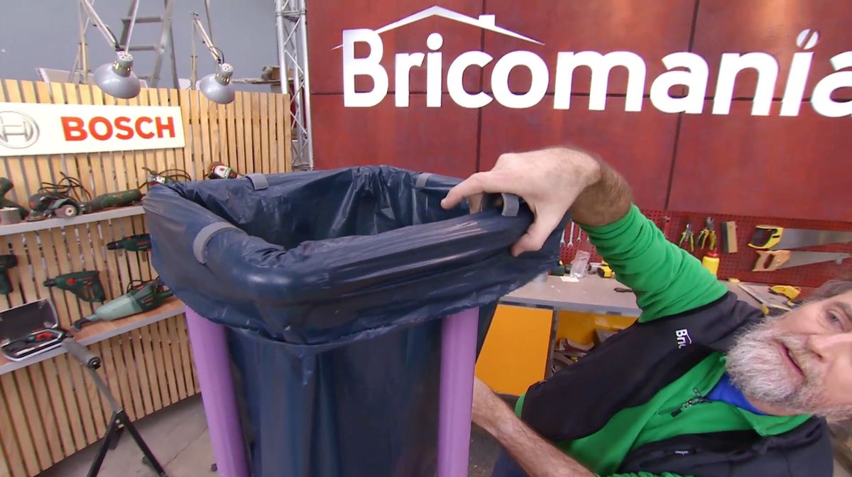 Carro de PVC para basura paso 12