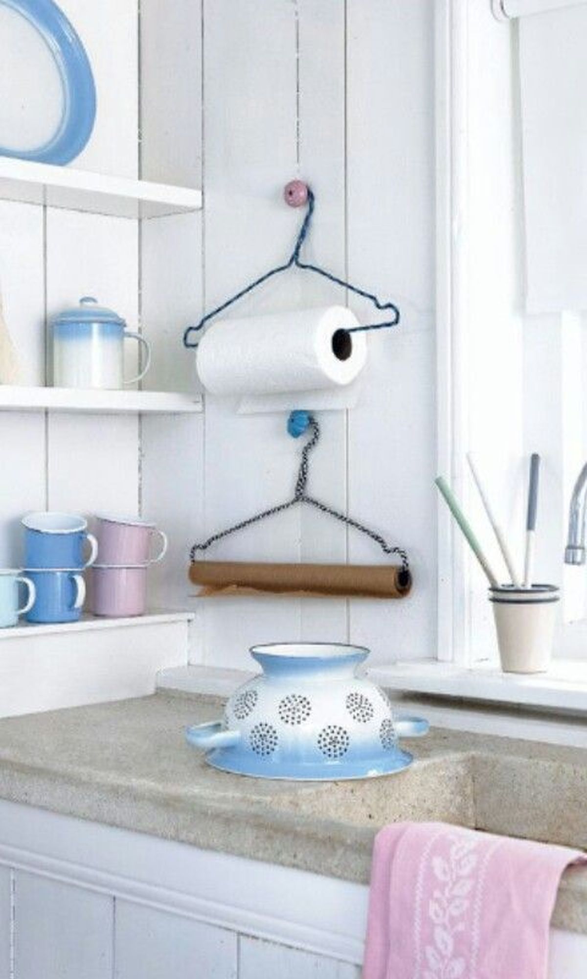 colgar papel cocina perchas pinterest facilisimo