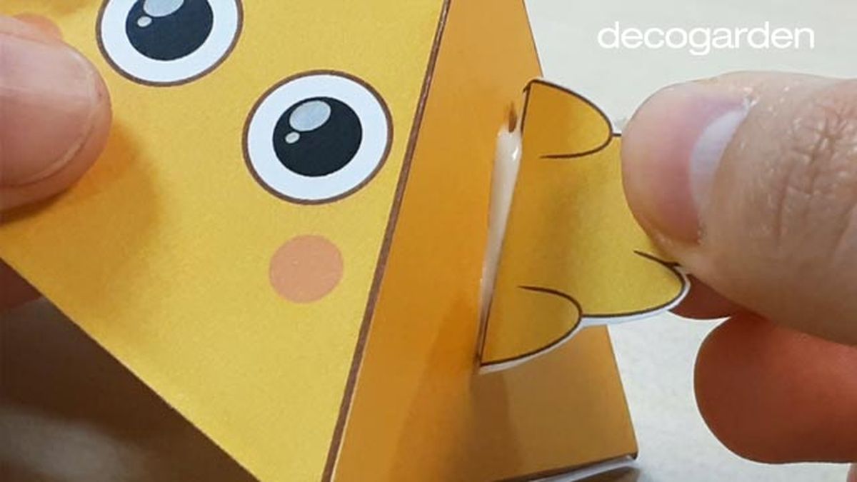 como hacer animales 3d paso 3