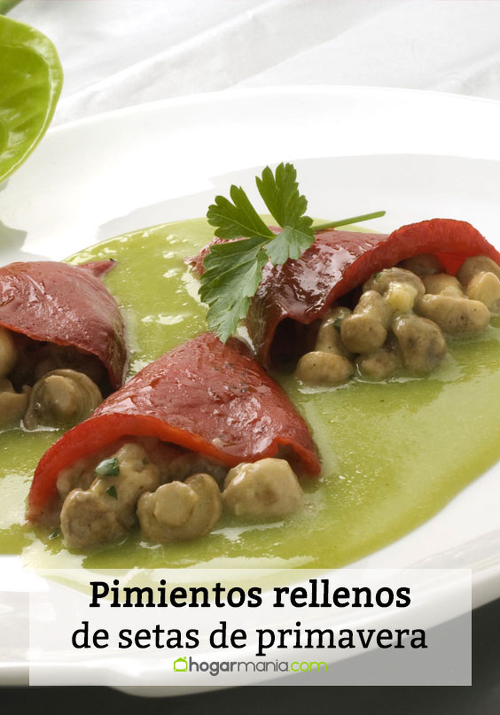 pimientos rellenos de setas de primavera pin pimientos rellenos de setas de primavera pin