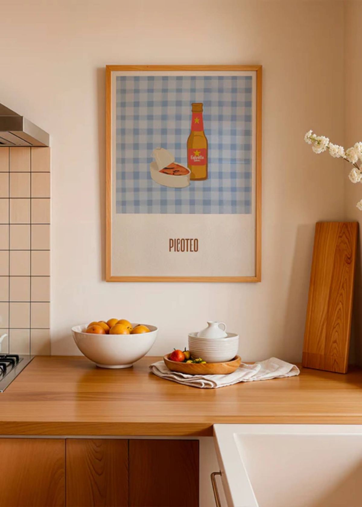 lustración Picoteo.