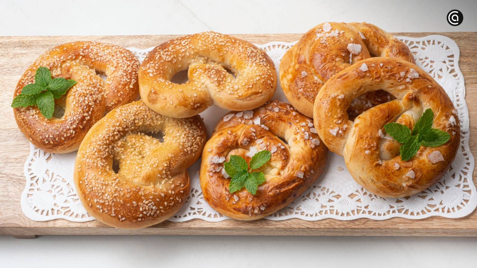 Los bretzels o pretzels suelen ser muy típicos del Oktoberfest