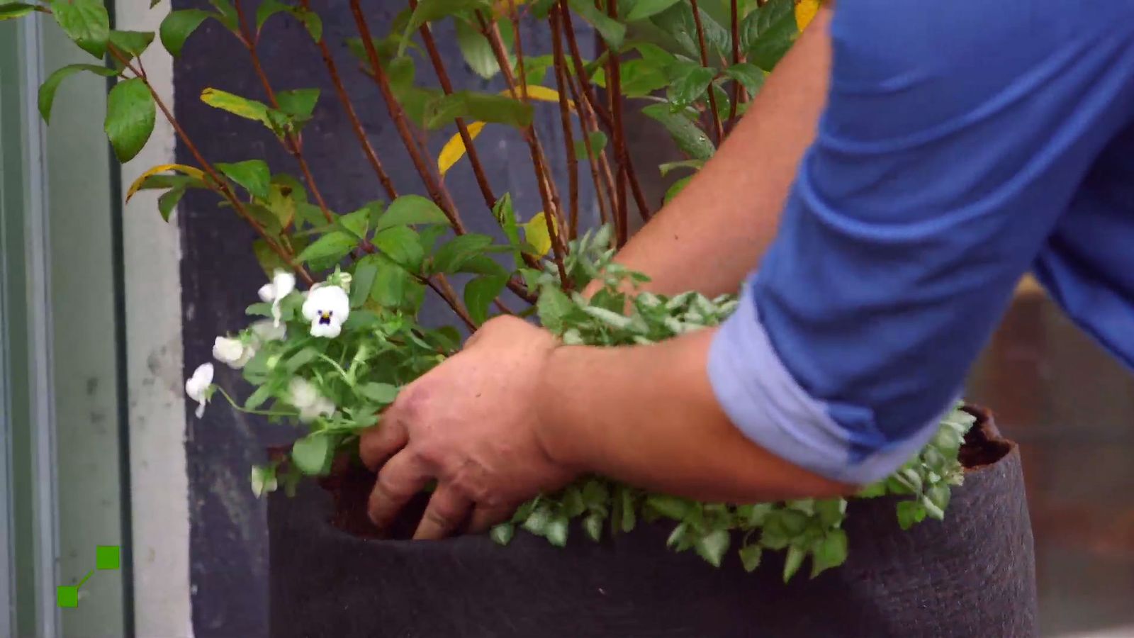 brico 0927 3 jardinera tela paso 4