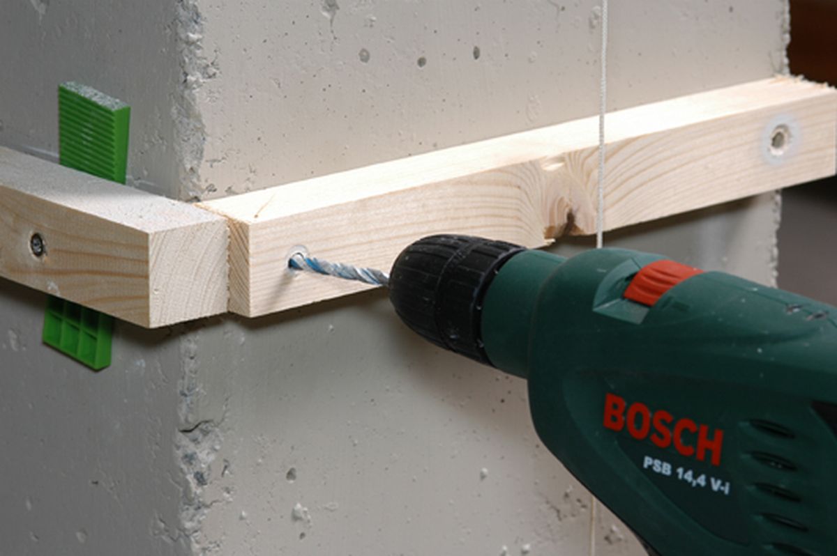 Forrar una columna con un friso de madera paso 4