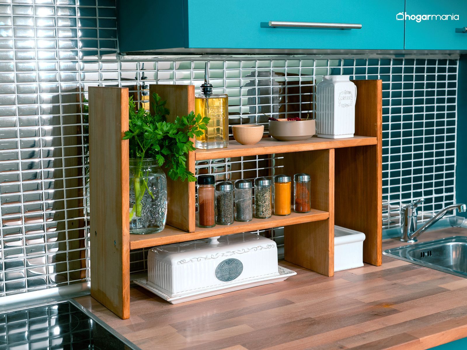 Organizador extensible de cocina