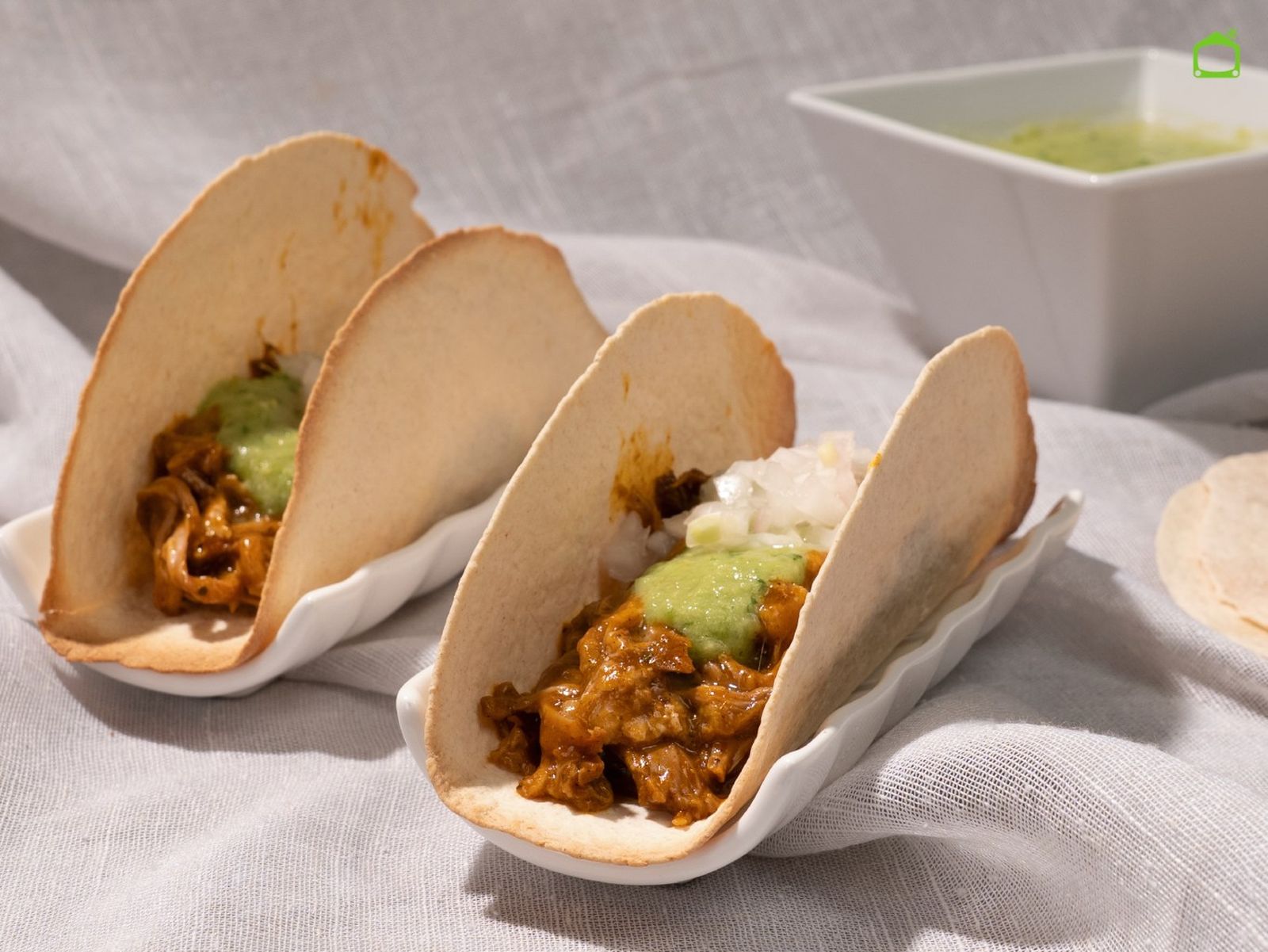 Tacos de cochinita pibil, receta de Joseba Arguiñano con cerdo adobado y jugoso