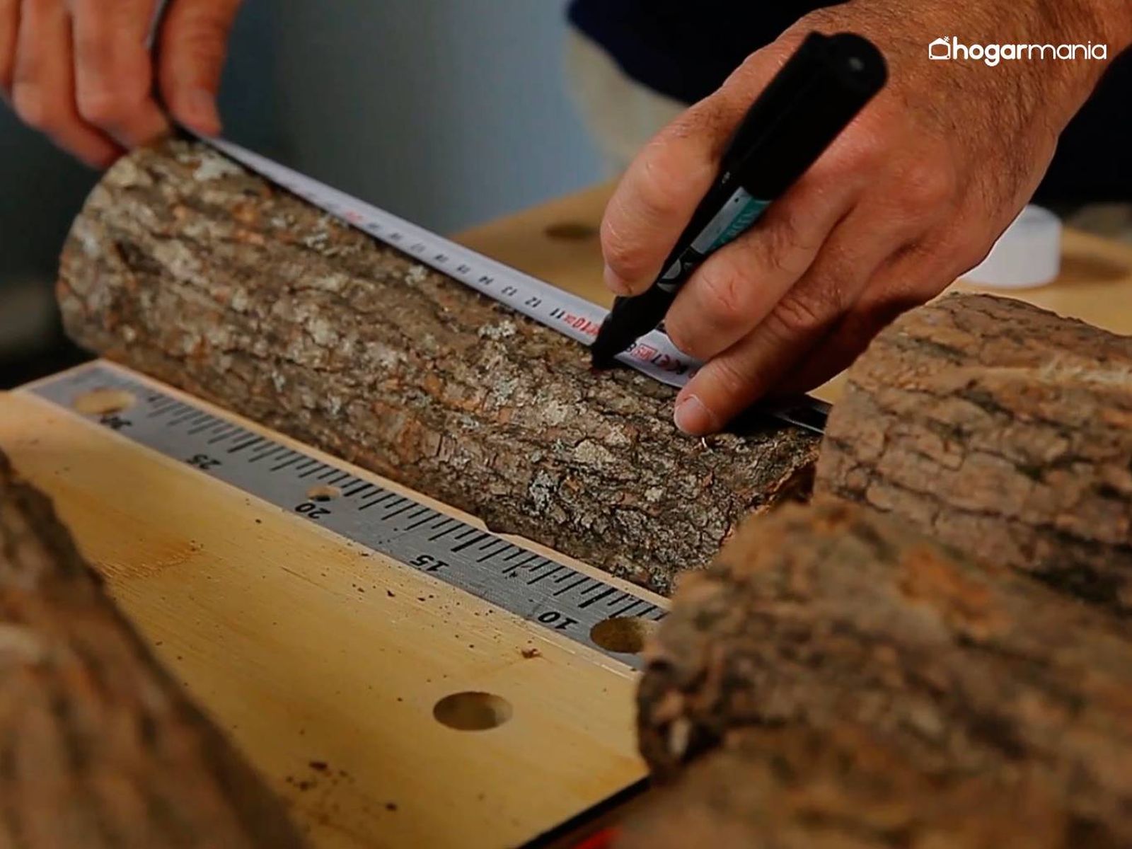 Marca la posición de las velas