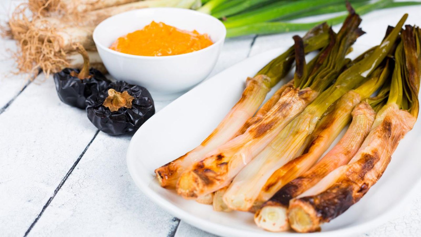 receta calcots al horno