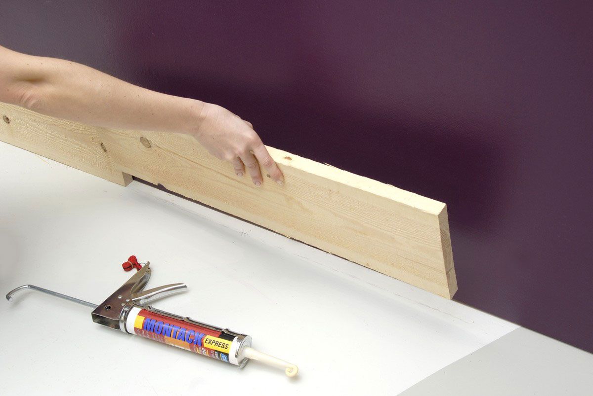 Decorar un dormitorio con un friso rústico paso 2