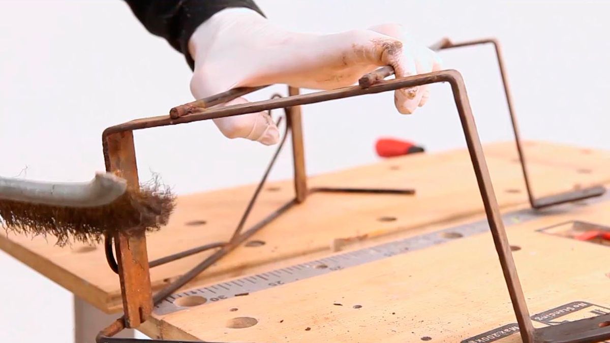 Como renovar el soporte para la jardinera paso 2