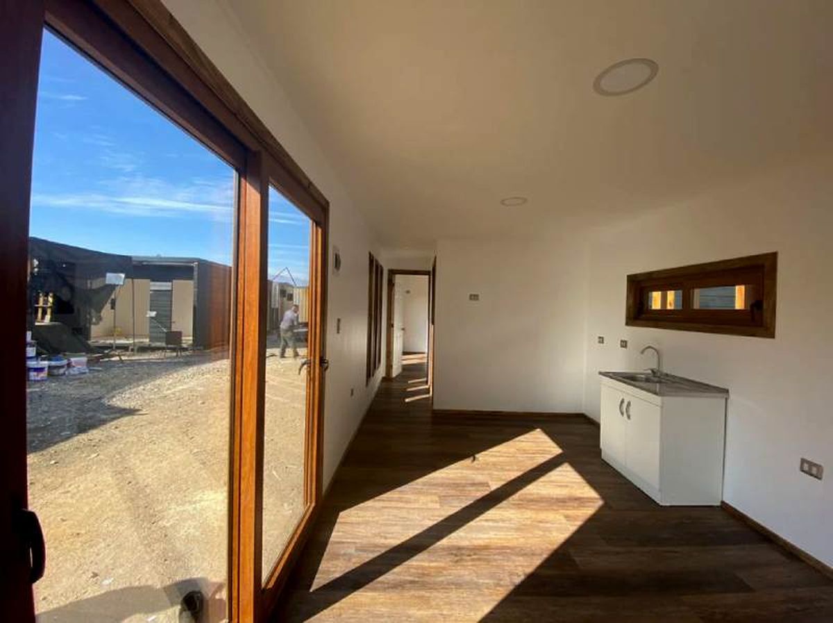 Zona principal de la casa modular González