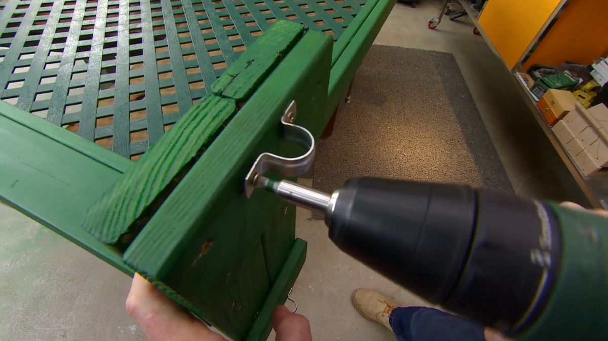 Cómo hacer una celosía móvil paso 11