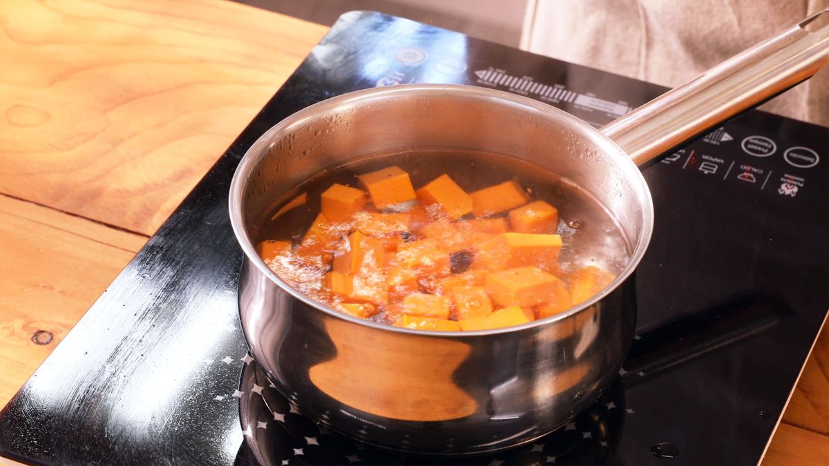 buñuelos de calabaza  paso 1