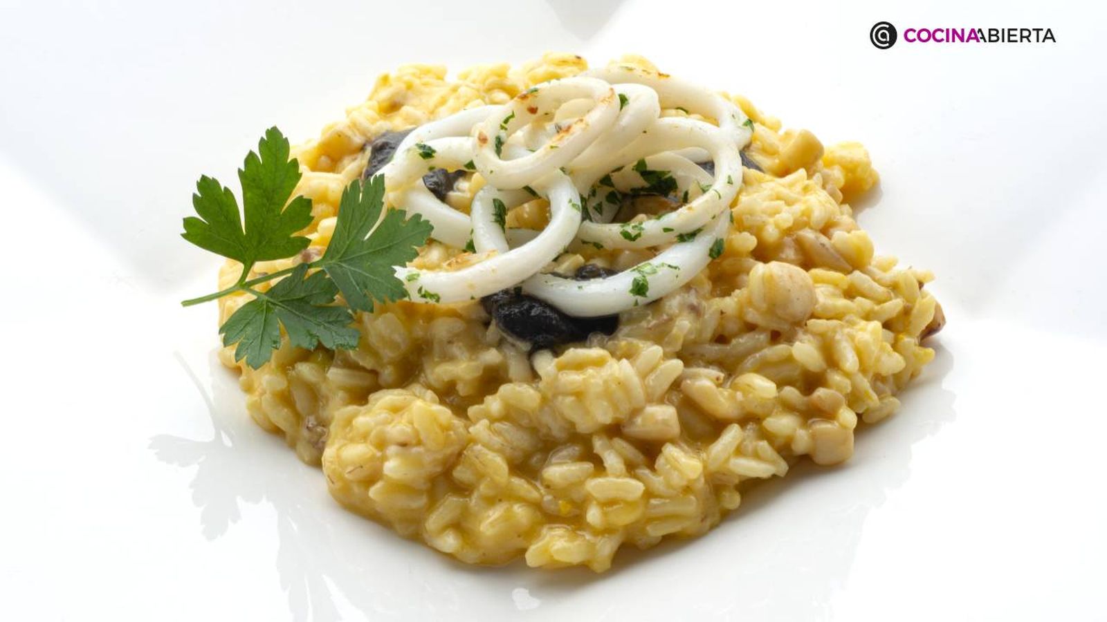 risotto de chipiron receta