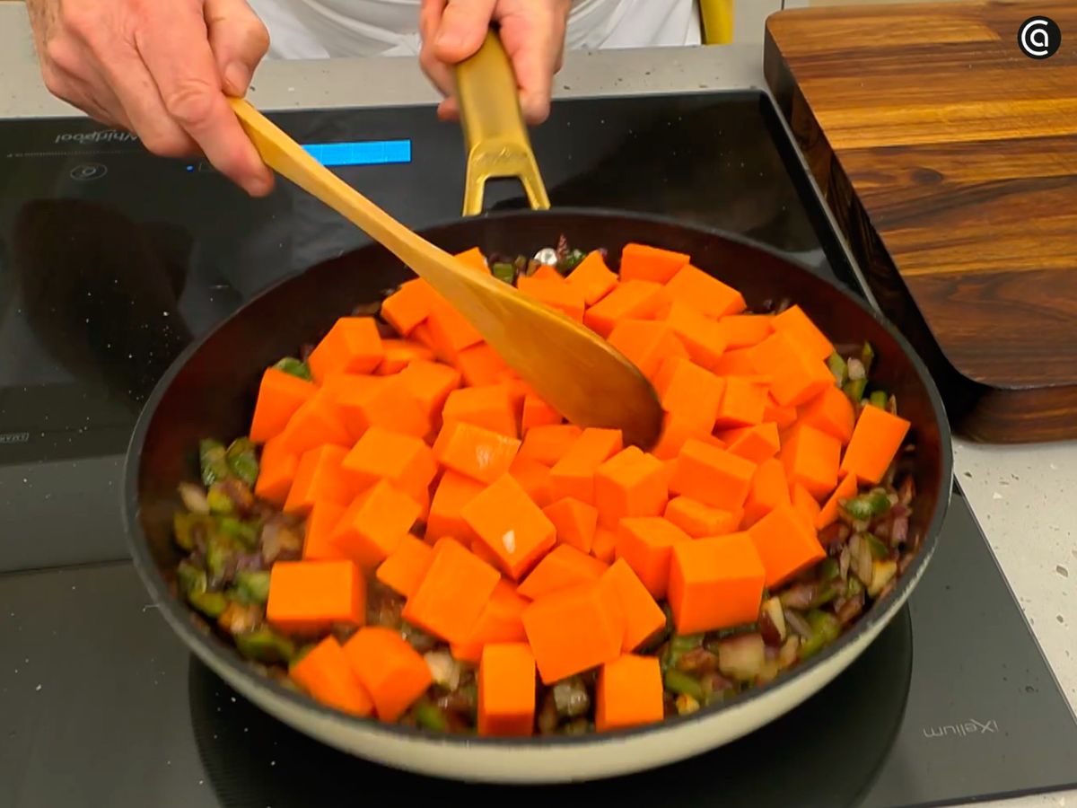 Pocha las hortalizas