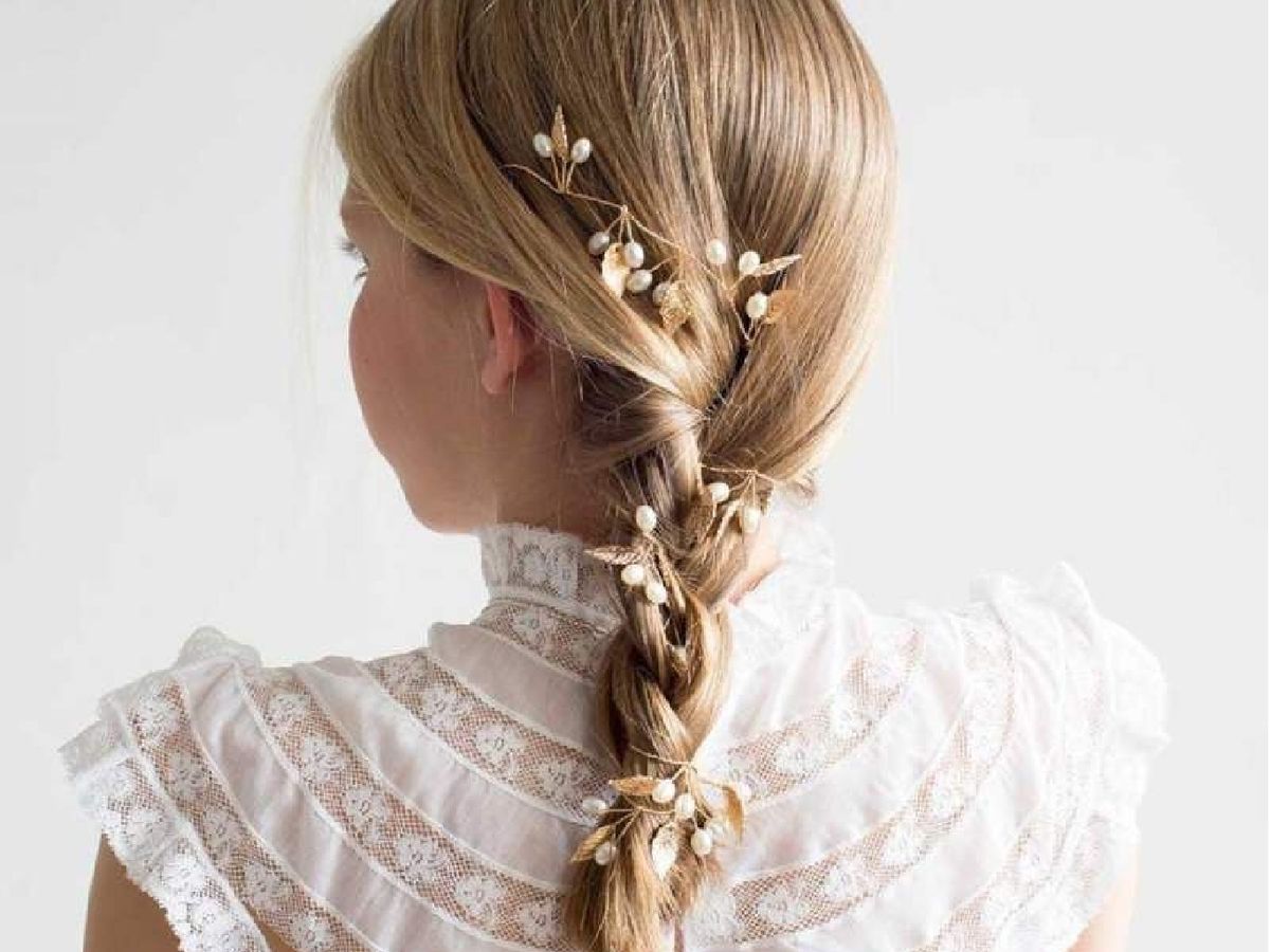 Tocado de comunión para niña