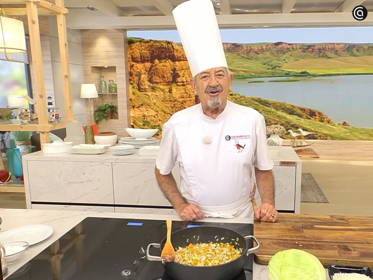 Rollitos de repollo rellenos de arroz y verduras - paso 1