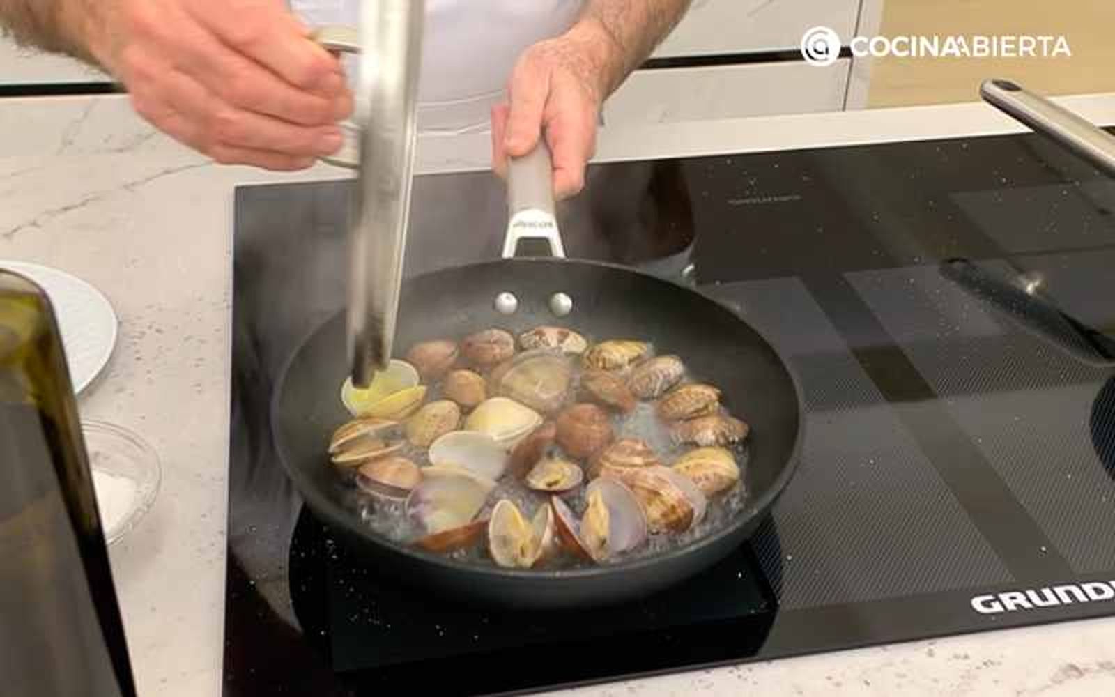 Cocina las almejas