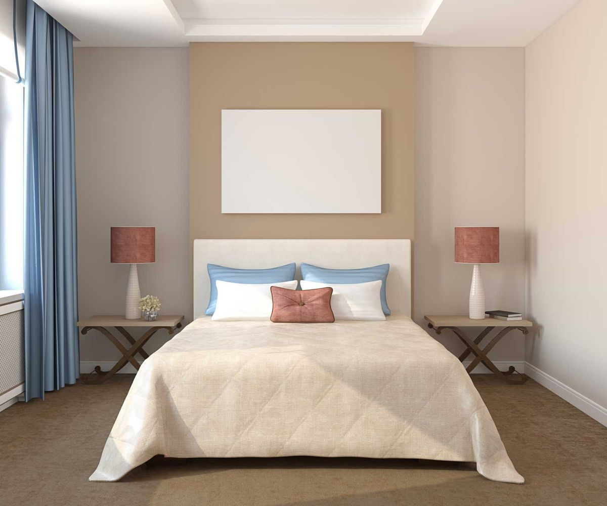 Combinación de colores para el dormitorio 2