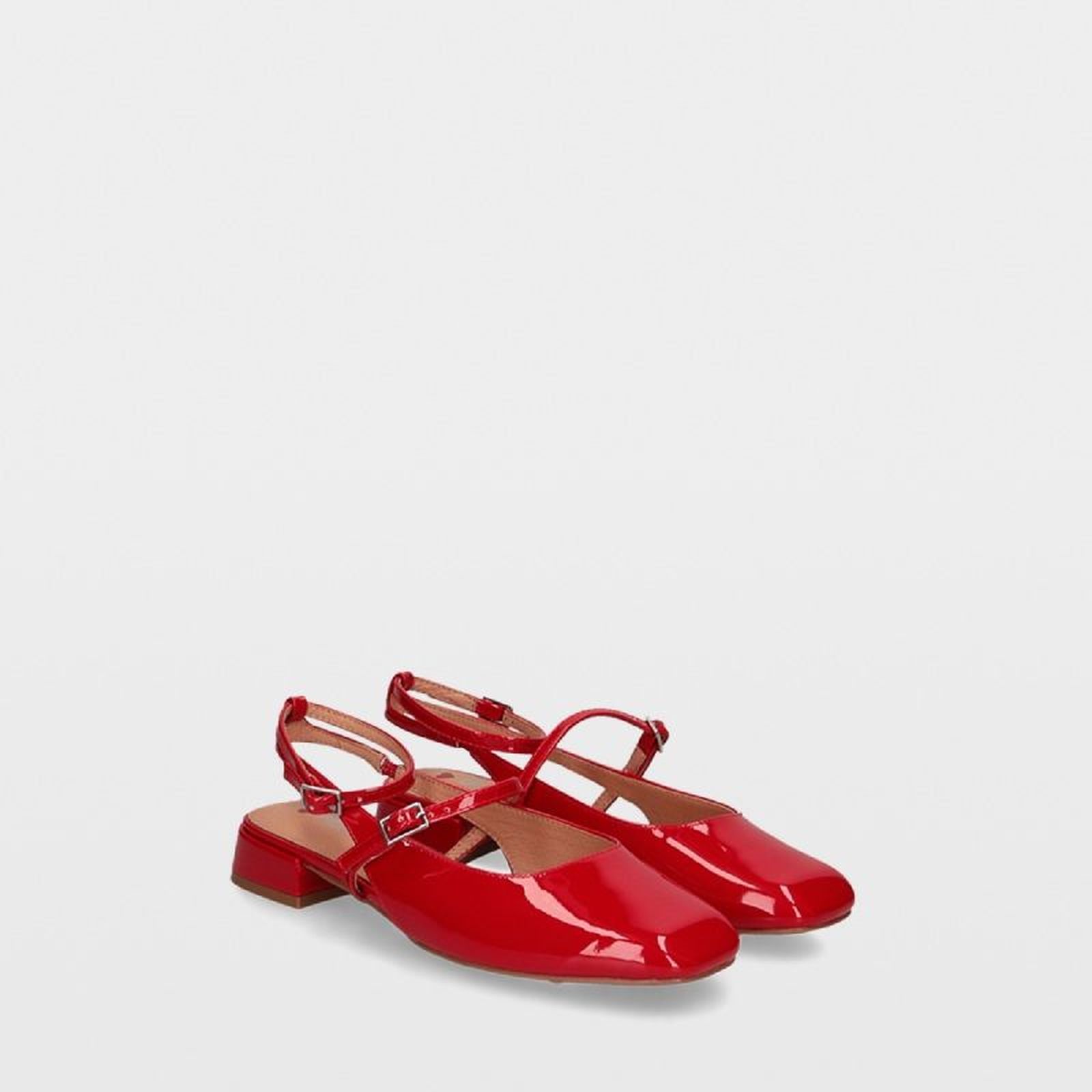 Ulanka Zapatos Mary Jane Red