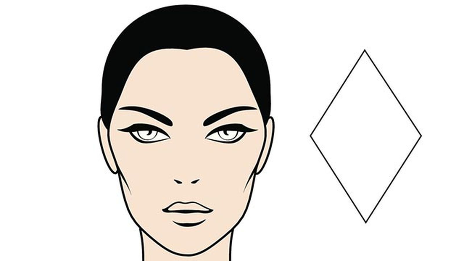 sabes cual es tu forma de rostro diamante sabes cual es tu forma de rostro diamante