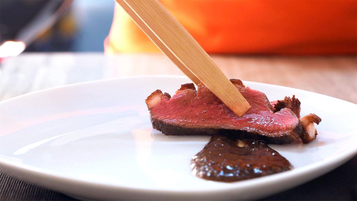 Receta de magret a la plancha con miel  paso 5