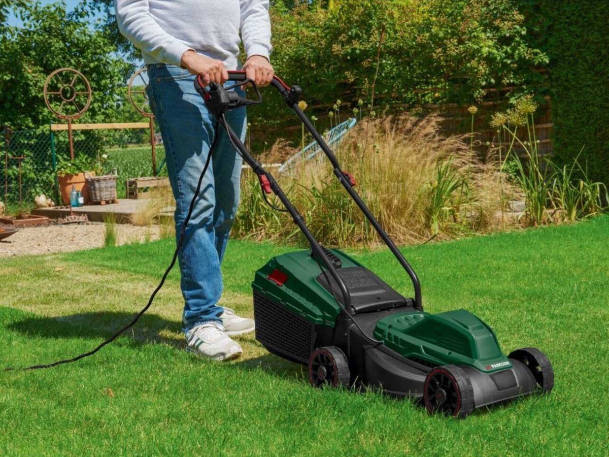 Cortacésped eléctrico Parkside