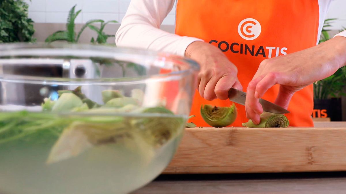 Receta de arroz con conejo  paso 1