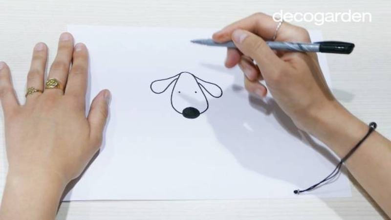 Paso 3 para dibujar un perro. Paso 3 para dibujar un perro.
