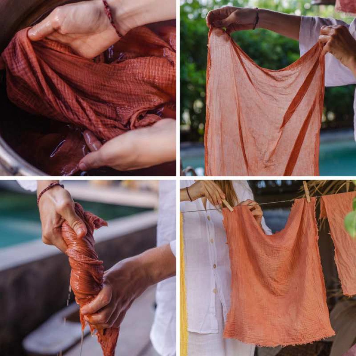 Teñir telas con café es un proceso sencillo y ecológico