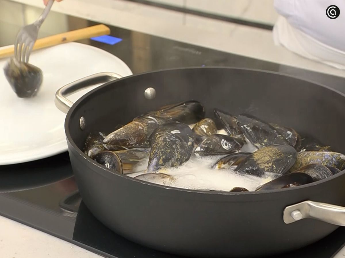 Volován de mejillones - paso 2