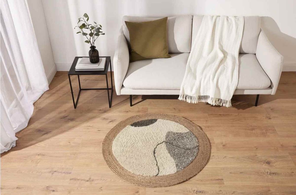 Alfombra de yute de Lidlde yute zoom lidl.