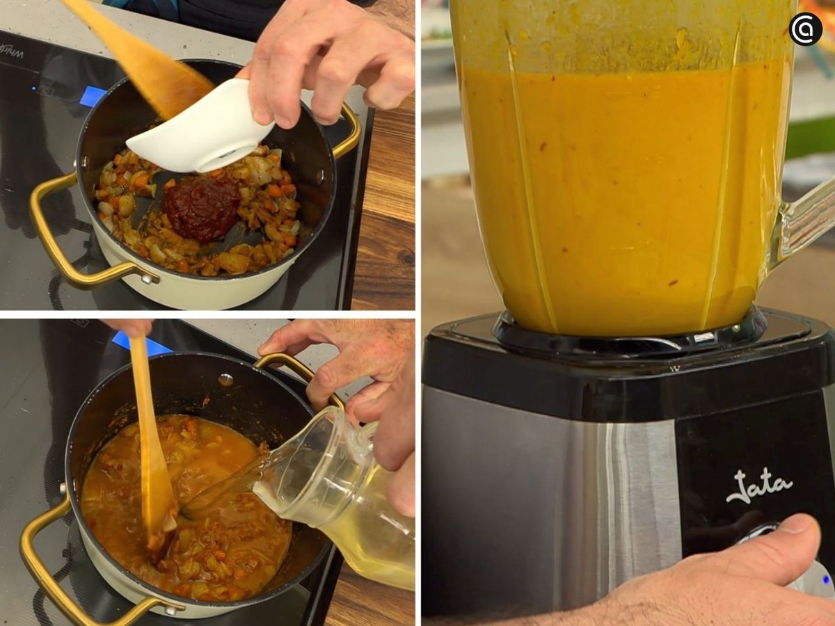 Paso a paso para hacer la salsa katsu curry