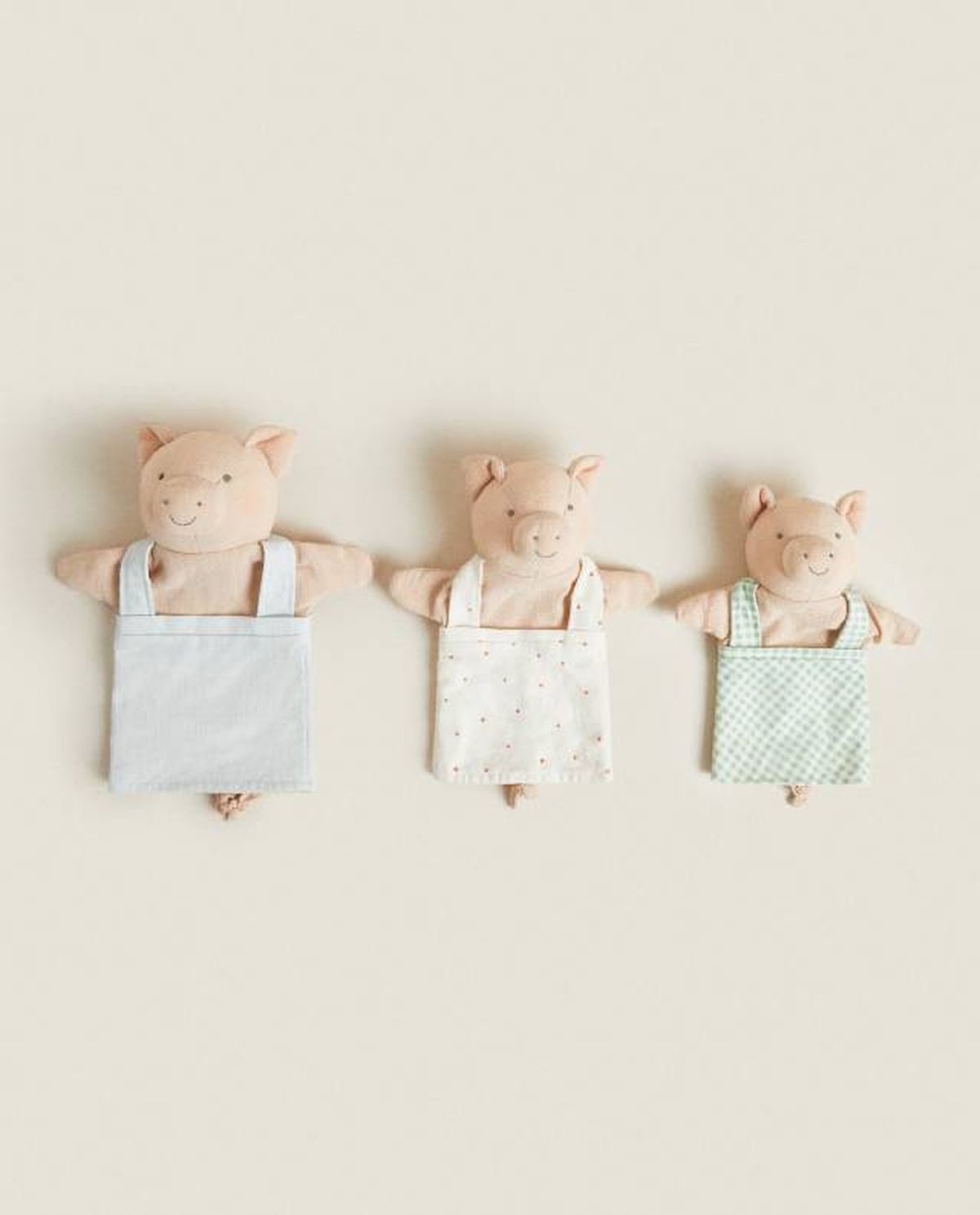 marionetas tres cerditos zara home