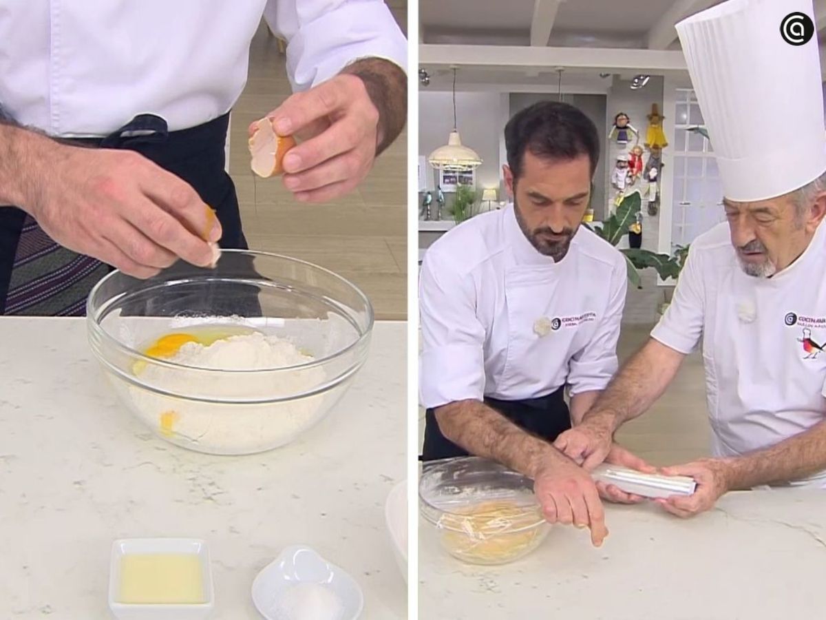 Mezcla los ingredientes y prepara la masa para su fermentación