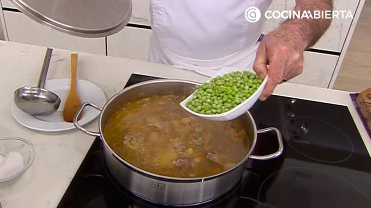 guiso de costilla de cerdo con patatas y verduras  receta karlos arguinano karl67450321 paso4