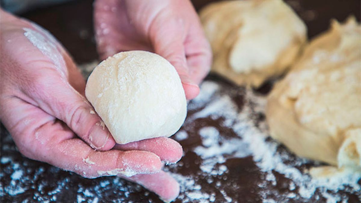 cocina recetas pascua bollos ingleses de cruz hot cross buns masa2