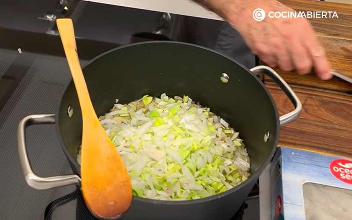 Rehoga a fuego medio