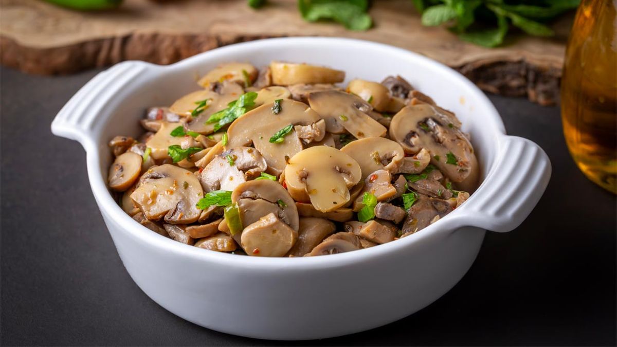 Receta de champiÃ±ones en airfryer