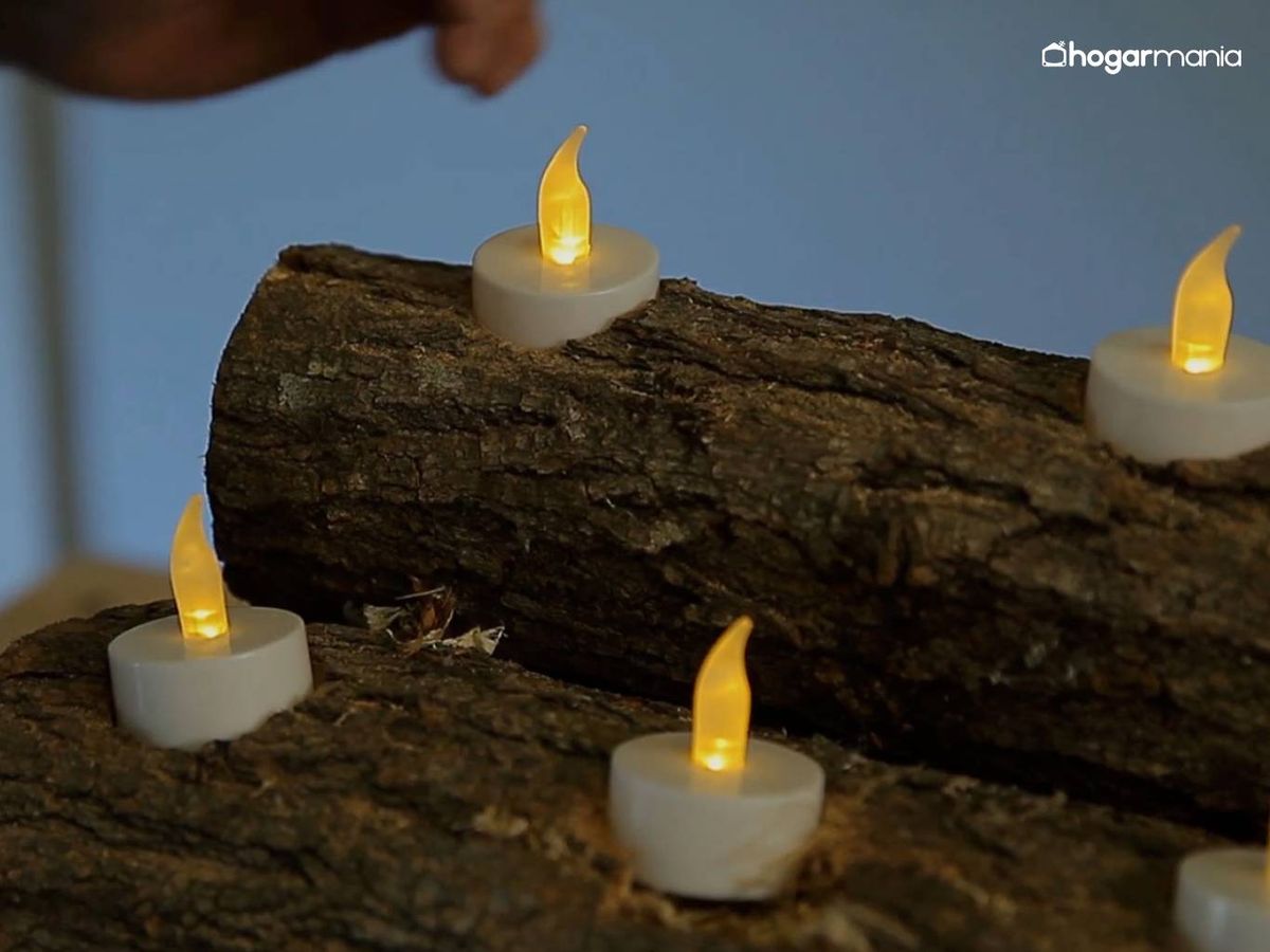 Enciende las velas led