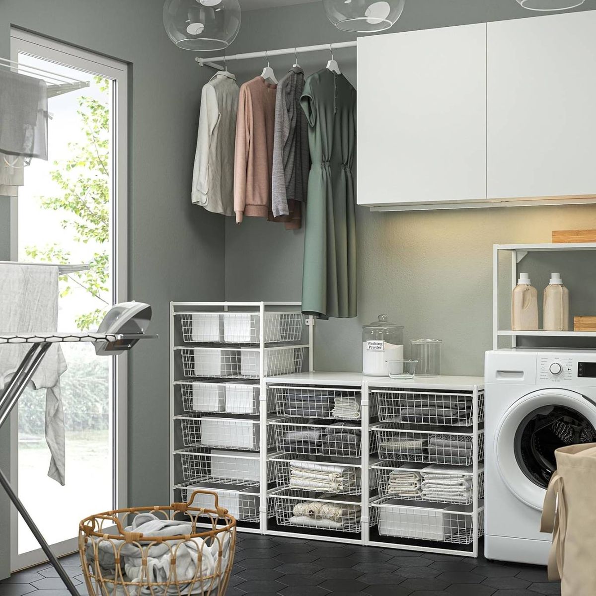 Para un flujo de trabajo eficiente, delimita claramente cada zona.