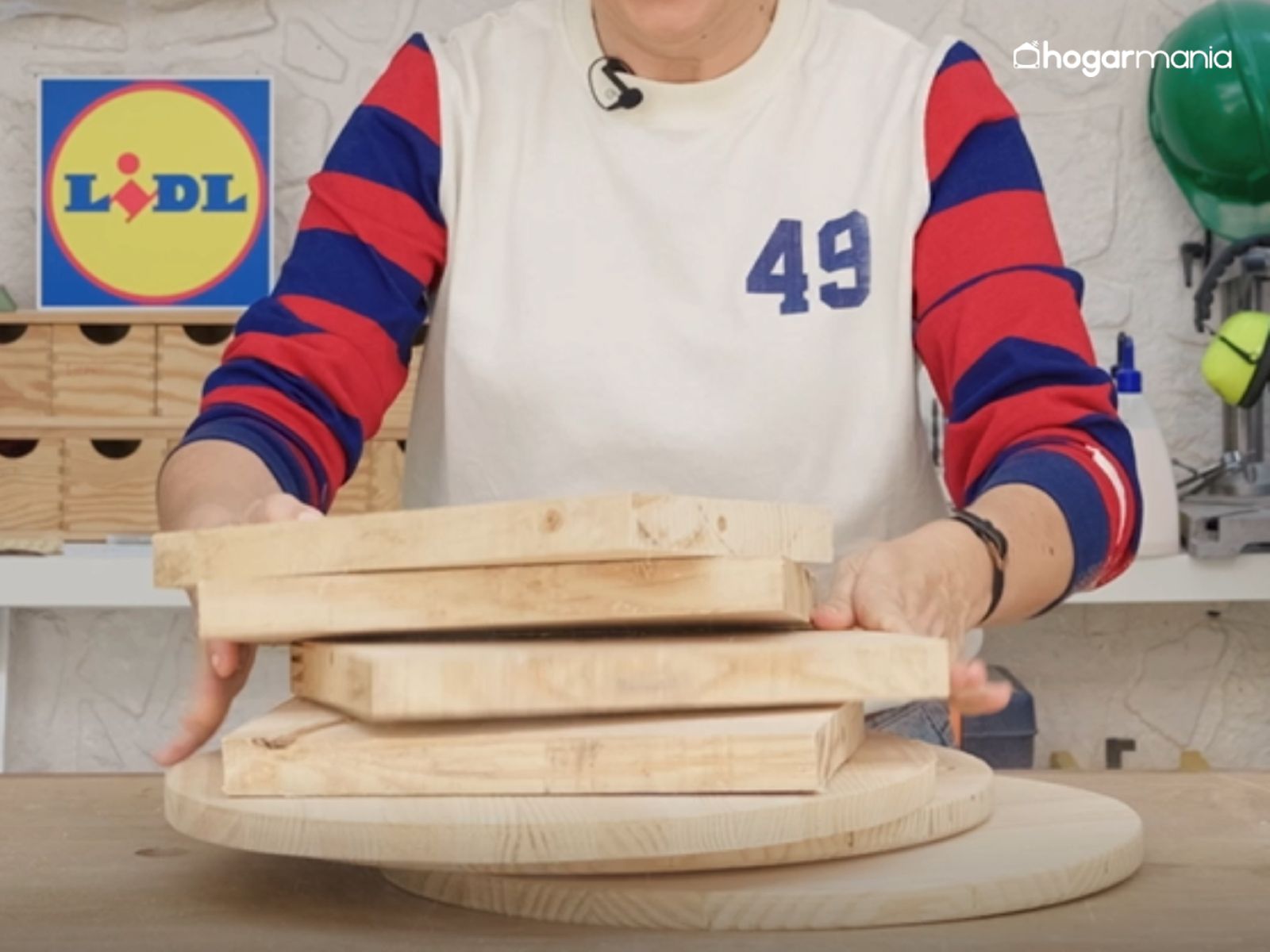 Antes de montar, reúne todas las piezas para comprobar que la composición funciona.