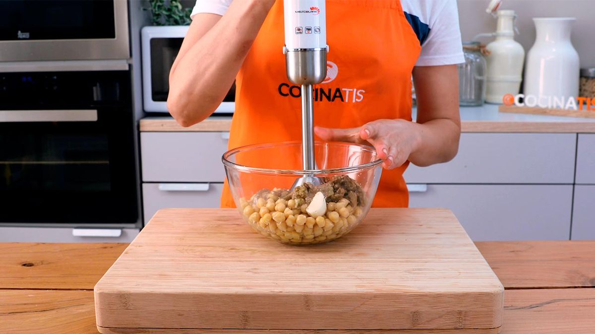 Receta de mutabal o crema de berenjenas  paso 5