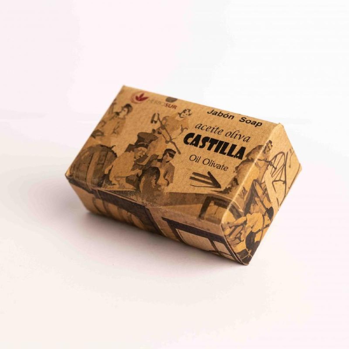 Jabón de Castilla, 100% artesanal / Imagen: Herbosur