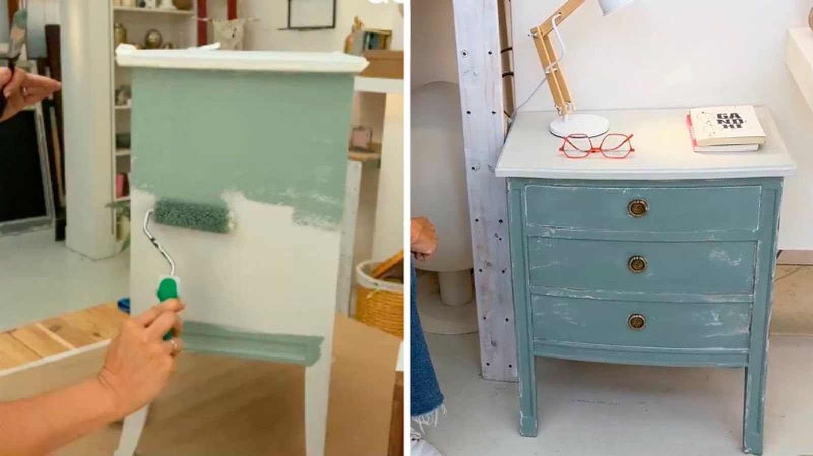 Envejecer muebles con pintura Envejecer muebles con pintura