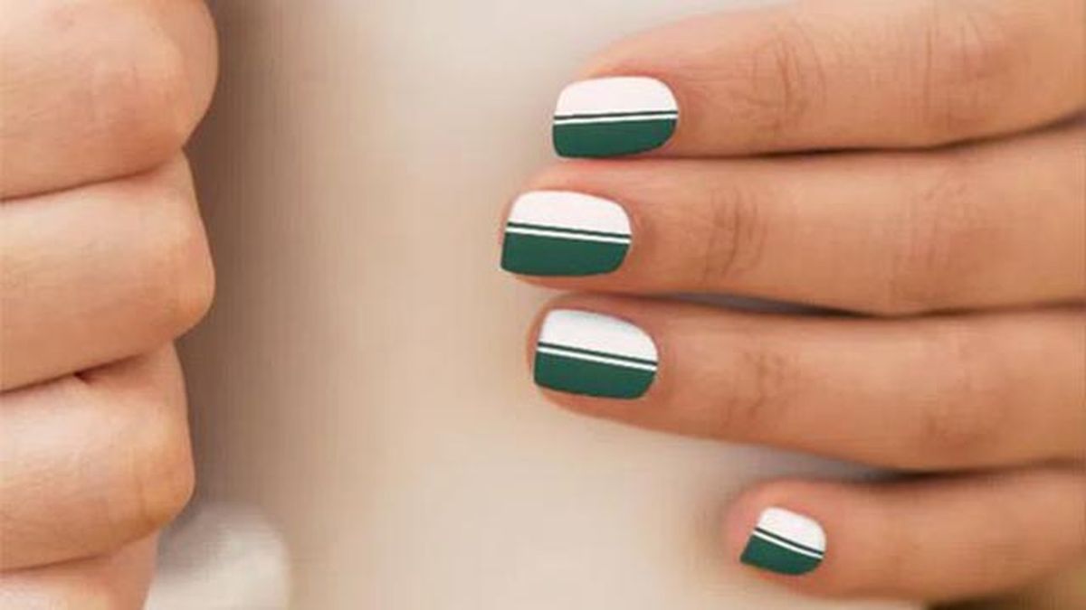 unas verdes decoradas 4 manicuras que te inspiraran rayas
